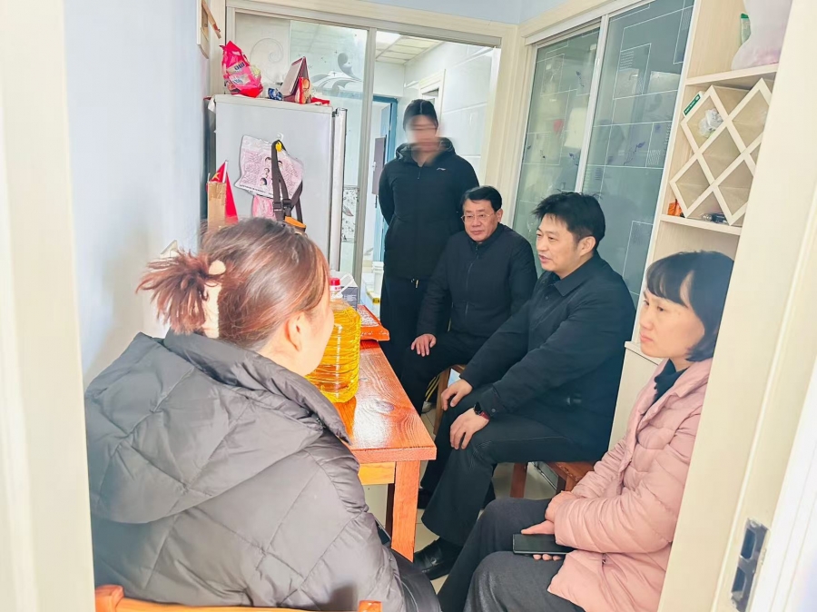 情暖寒冬送关怀 精准施策促育人——SUNBET申搏开展寒假困难学生走访慰问活动